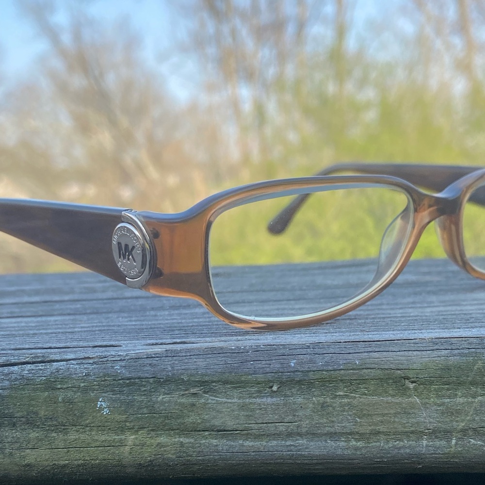 Michael Kors Brown Rectangular Glasses Frames Mk … - image 2